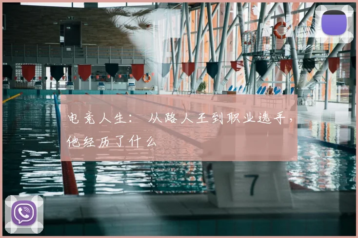 电竞人生: 从路人王到职业选手,他经历了什么