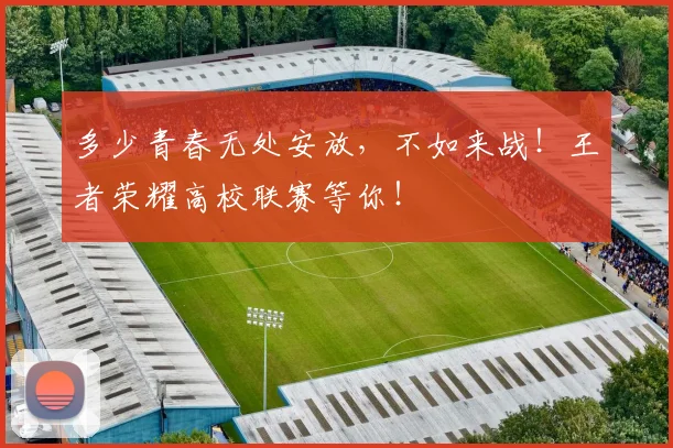 多少青春无处安放，不如来战！王者荣耀高校联赛等你！