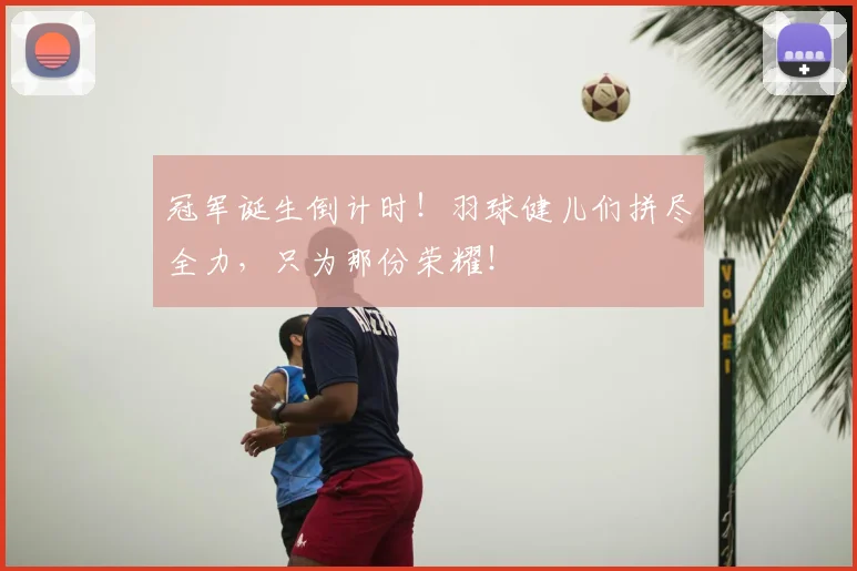 冠军诞生倒计时！羽球健儿们拼尽全力，只为那份荣耀！